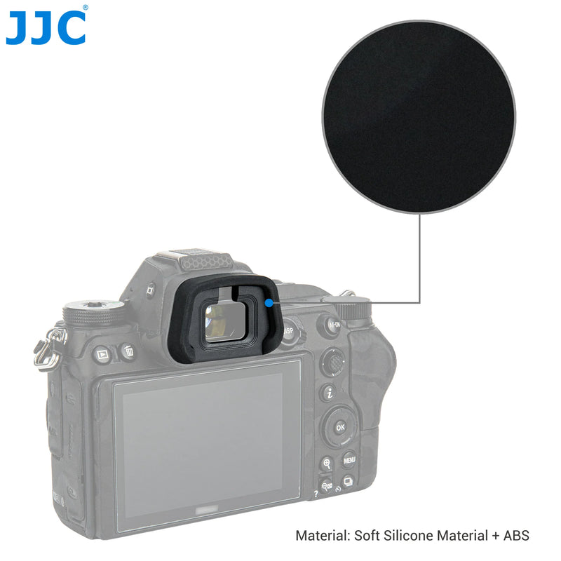 JJC Camera Eyecup Eyepiece Viewfinder Eye Cup for Nikon Z6III Z6II Z7II Z7 Z6 Z7 II Z6 II Z5 Eyeshade Accessories Replaces DK-29