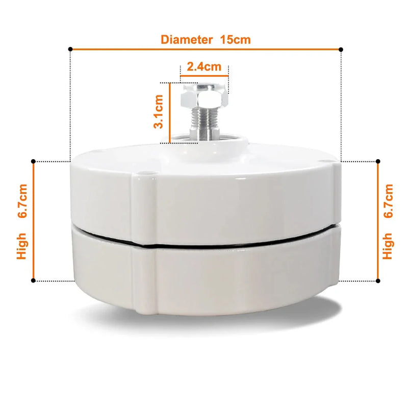 Generators 500W Low Speed 12V 24V 3 Phase Gearless Permanent Magnet AC Alternators for Wind Water Turbine for Home Use