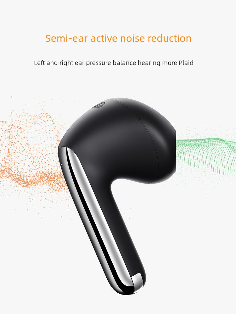 Qcy Ailybuds Pro Small Q Bean Half in-Ear ANC Active Noise-Reduction Bluetooth Headset Wireless 2024 New Arrival