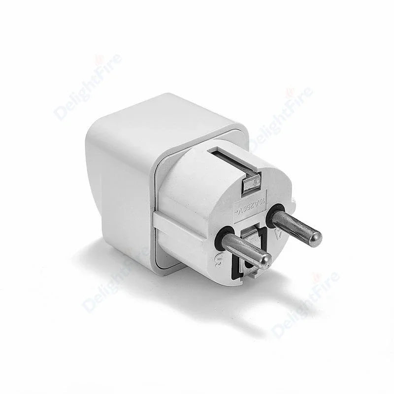 EU KR Plug Travel Adapter Converter US AU UK To European Euro European South Korea AC Power Adapter Electrical Socket Outlet