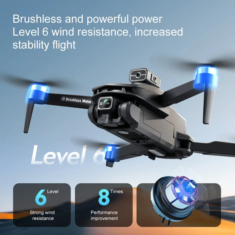 Xiaomi V168 Drone 8K 5G GPS Professional Aerial Photography Dual-Camera Omnidirectional Obstacle Avoidance Brushless Motor UAV