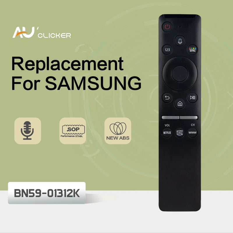 BN59-01330A  BN59-01312F Voice Remote Control for Samsung NEO QLED Smart TV BN59-01312B BN59-01312K Remoto