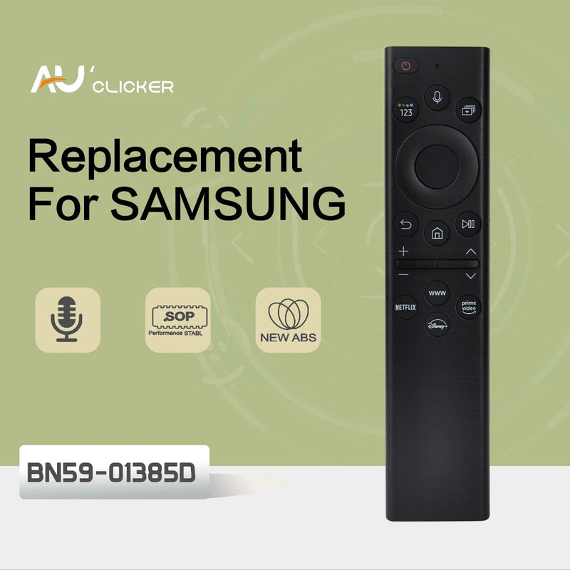 Voice BN59-01385D BN59-01385A Remote Control For Samsung Smart TV Ultra HD Neo QLED Crystal UHD Series Remoto Without Solar