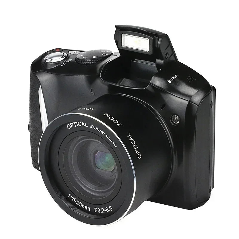 24MP Telephoto Professional HD Home Photography Digital Camera With 20x Zoom 3.5" Screen SLR Camera With Flash