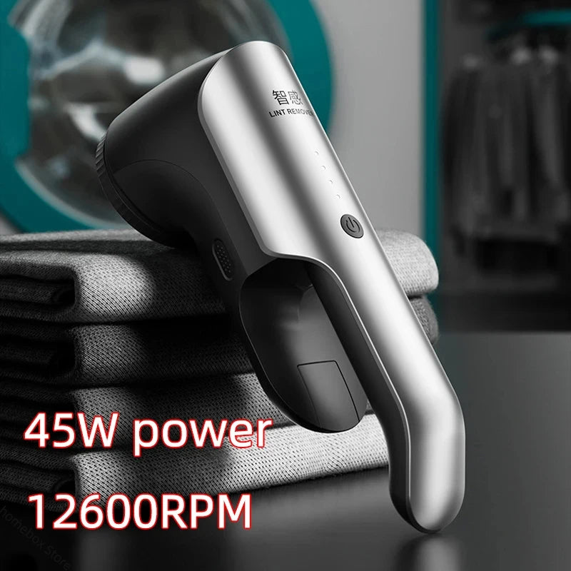 45W Commercial Hairball Trimmer Professional Clothes Lint Remover Spool Machine Electric Lint Remover Shaving Ball Dry Cleaners