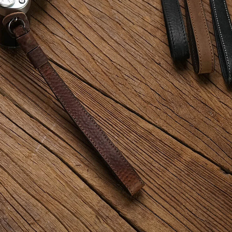 New Genuine Real Leather Camera Strap Wrist Belt For Nikon Sony FUJI Leica camrea accessories