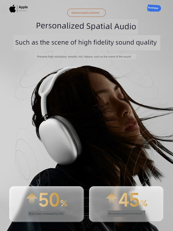 Headset Bluetooth Headset for Apple 15 Huaqiang North Max Wireless Noise Reduction 2024 New Arrival Iphone14pro