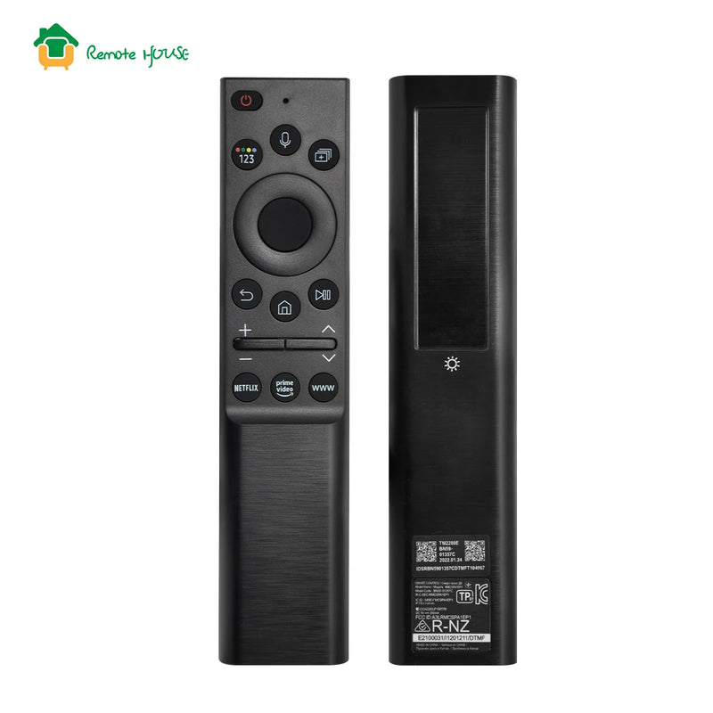 BN59-01357C Solar Battery Remote Control Replacement Voice Remote for Samsung TVs Compatible with Samsung QLED Series Smart TVs