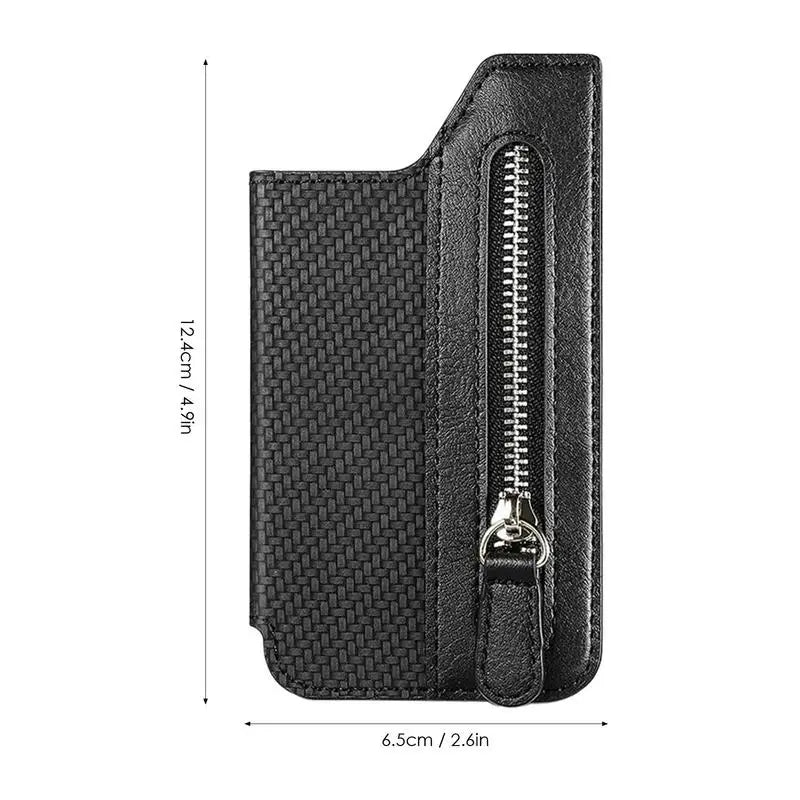 2023 New Credit Card Holder For Cell Phone Multifunctional Adhesive Phone Wallet Card Holder Cell Phone Card